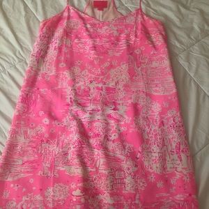 Lilly Pulitzer Silk Dress, skinny Dipping print